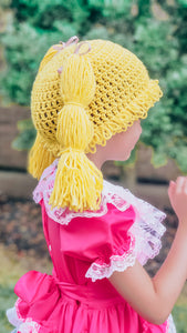 Doll Wig Hat