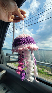 Jellyfish Car Dangle